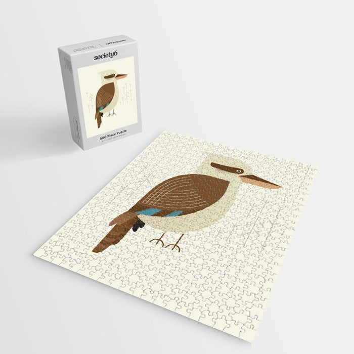 Laughing Kookaburra, Bird of Australia Jigsaw Puzzle Gallery Image 2