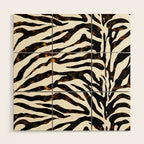 Tortoiseshell Zebra Wood Wall Art Gallery Image 1