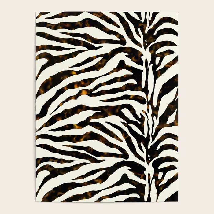 Tortoiseshell Zebra Poster Gallery Image 4