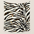 Tortoiseshell Zebra Wall Tapestry Gallery Image 4