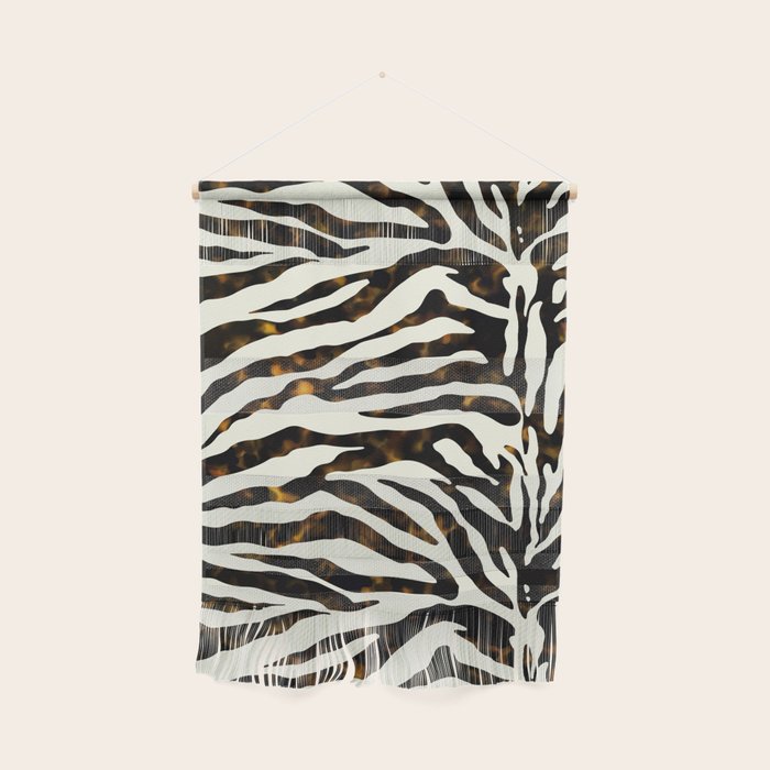 Tortoiseshell Zebra Wall Hanging Gallery Image 1