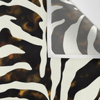 Tortoiseshell Zebra Wall Tapestry Gallery Image 3