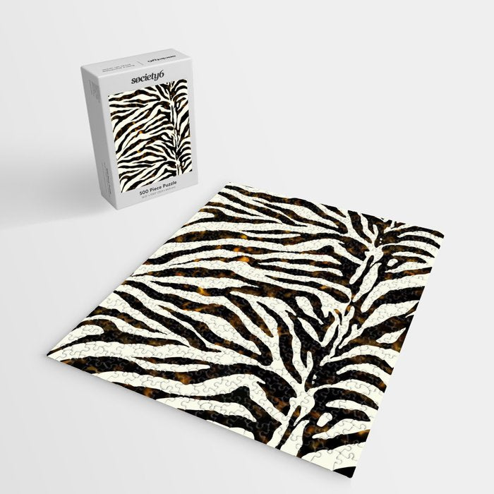 Tortoiseshell Zebra Jigsaw Puzzle Gallery Image 2