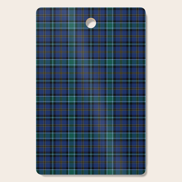 Clan Weir Tartan Cutting Board Gallery Image 1