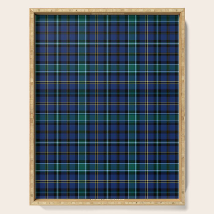 Clan Weir Tartan Serving Tray Gallery Image 1