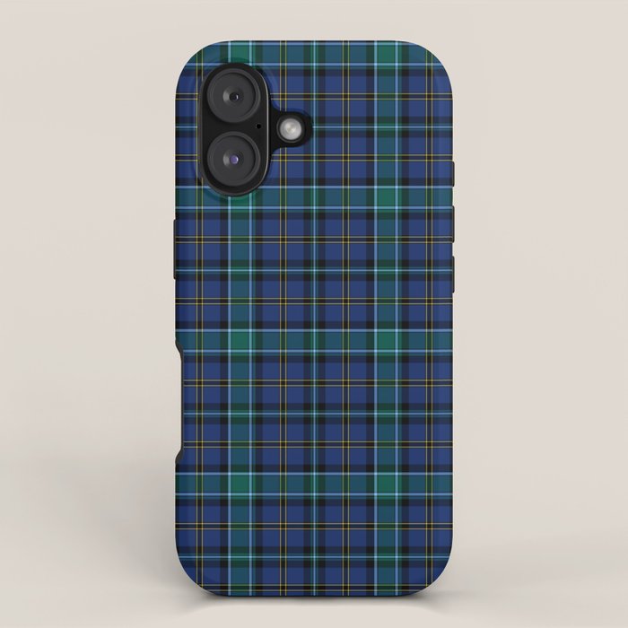 Clan Weir Tartan iPhone Case Gallery Image 1