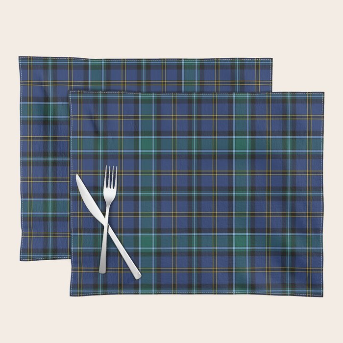 Clan Weir Tartan Placemat Gallery Image 1