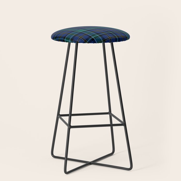Clan Weir Tartan Stool Gallery Image 1