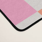 Pastel Checkered Pattern Desk Mat Gallery Image 4