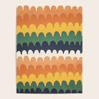 Wavy Doodles Pattern Poster Gallery Image 4
