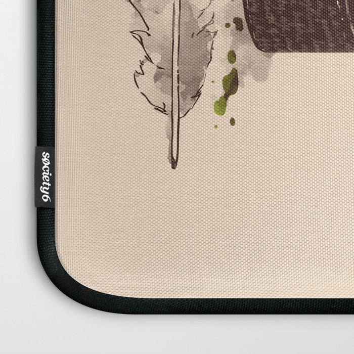A Writer's Ink Laptop Sleeve Gallery Image 3