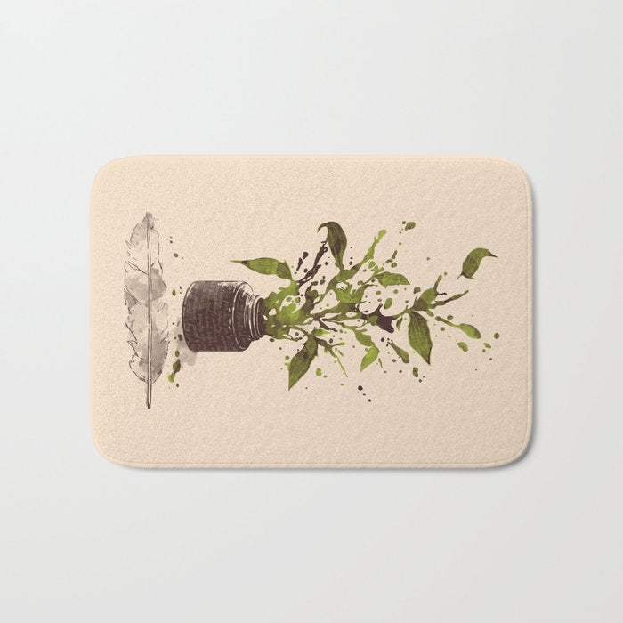 A Writer's Ink Bath Mat Gallery Image 1