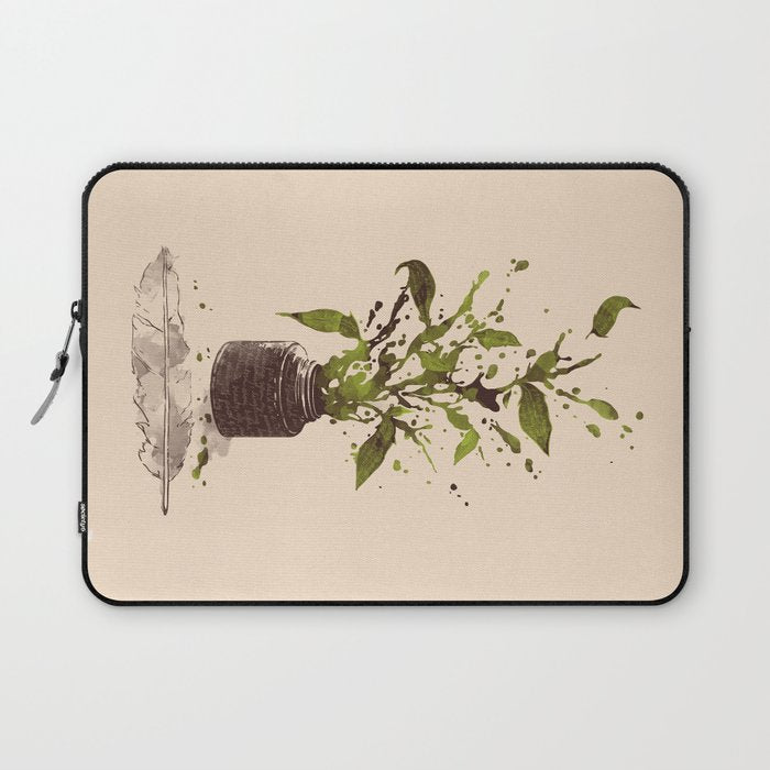 A Writer's Ink Laptop Sleeve Gallery Image 1