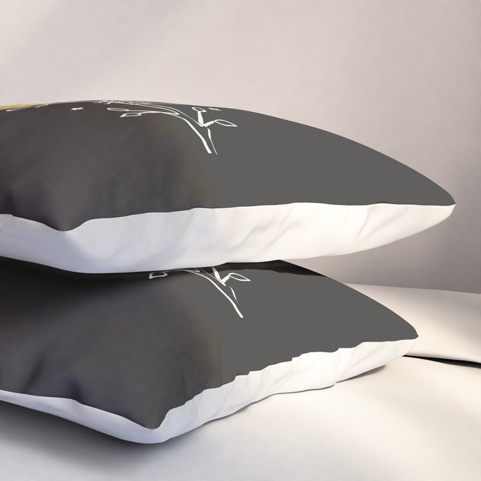 Owl and Moon Pillow Sham Gallery Image 3