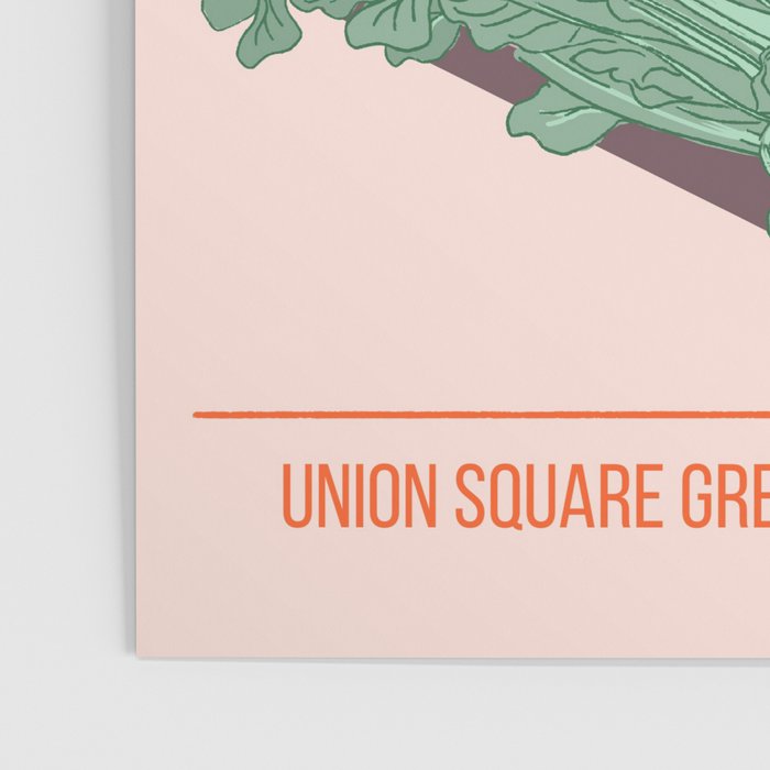 Union Square Farmers Market Vintage-inspired Poster Poster Gallery Image 3
