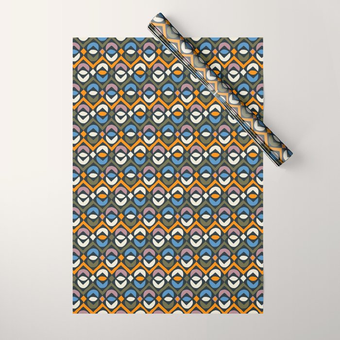 Simple Hand-cut Pattern #2 Wrapping Paper Gallery Image 1