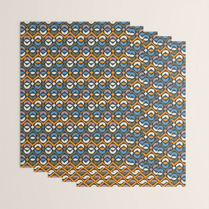 Simple Hand-cut Pattern #2 Wrapping Paper Gallery Image 3