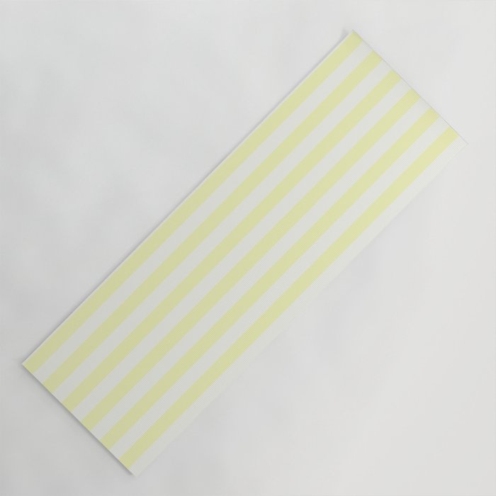 Melo Yellow Stripe Yoga Mat Gallery Image 1