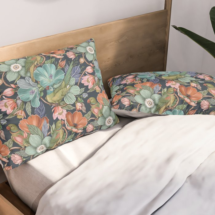 Birdsong Garden Delight Pillow Sham Gallery Image 2