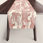 just alligators paprika Table Runner Gallery Image 1