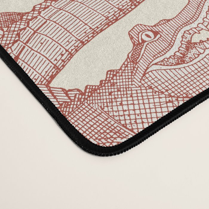 just alligators paprika Desk Mat Gallery Image 4