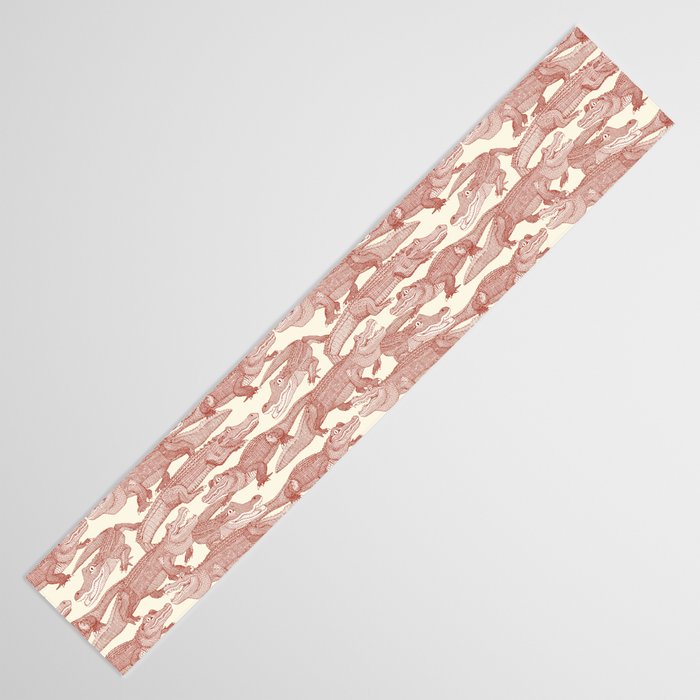 just alligators paprika Table Runner Gallery Image 3