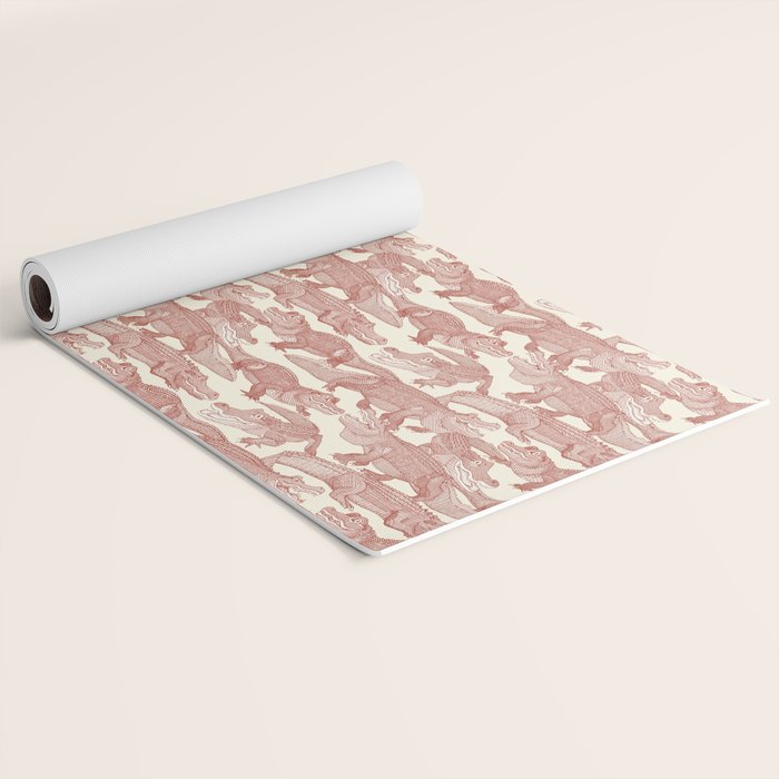 just alligators paprika Yoga Mat Gallery Image 2