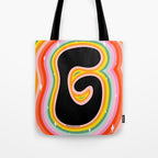 Rainbow G Tote Bag Gallery Image 1