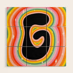 Rainbow G Wood Wall Art Gallery Image 1