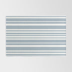 Classic Stripes XXXVI - Natural Blue  Rug Gallery Image 2