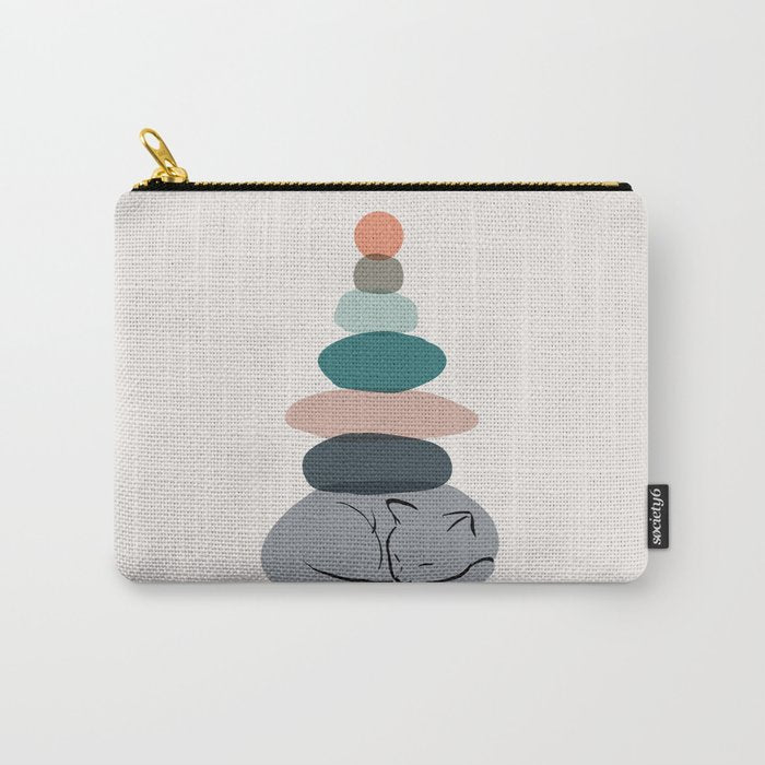 Cat Landscape 58 Carry All Pouch Gallery Image 1