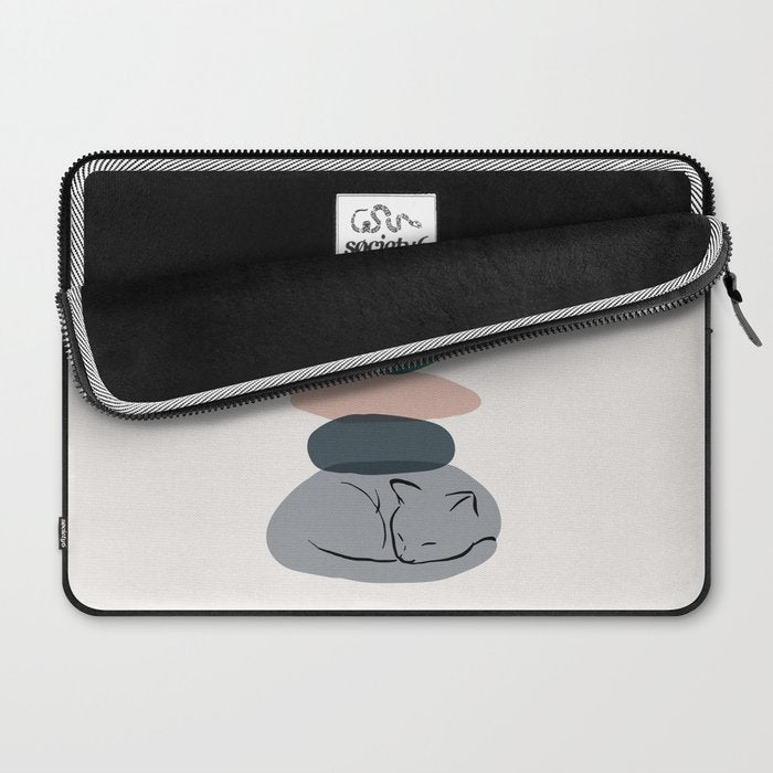 Cat Landscape 58 Laptop Sleeve Gallery Image 2