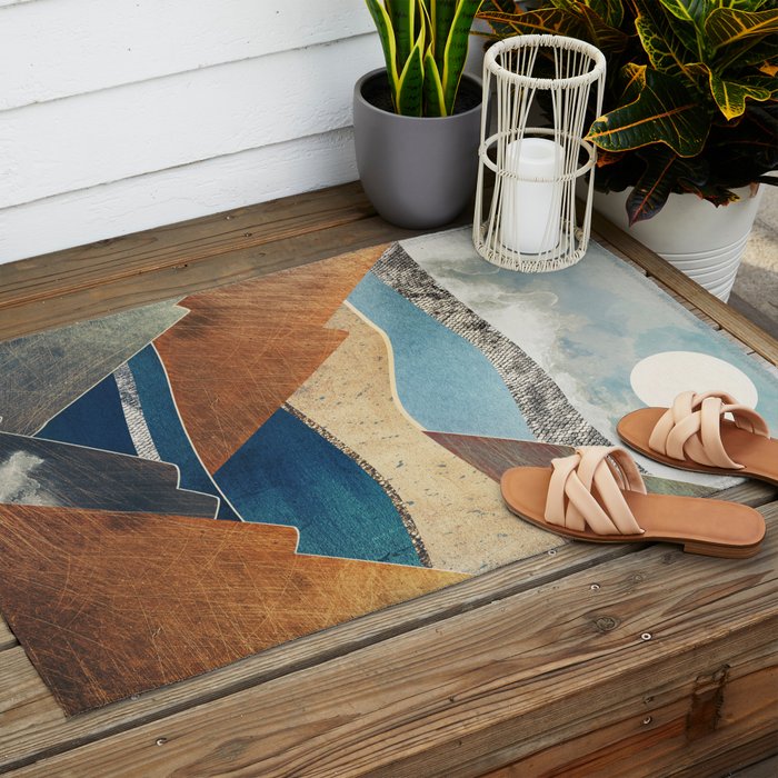 Mountain Pass Outdoor Rug Gallery Image 2