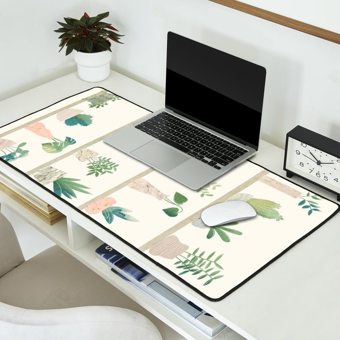 Little Plant Pots Desk Mat Gallery Image 2