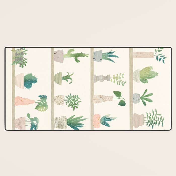 Little Plant Pots Desk Mat Gallery Image 3