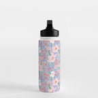 Marker Florals - Blue Coral Water Bottle Gallery Image 3