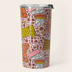 Stocking Print Travel Mug Gallery Image 2