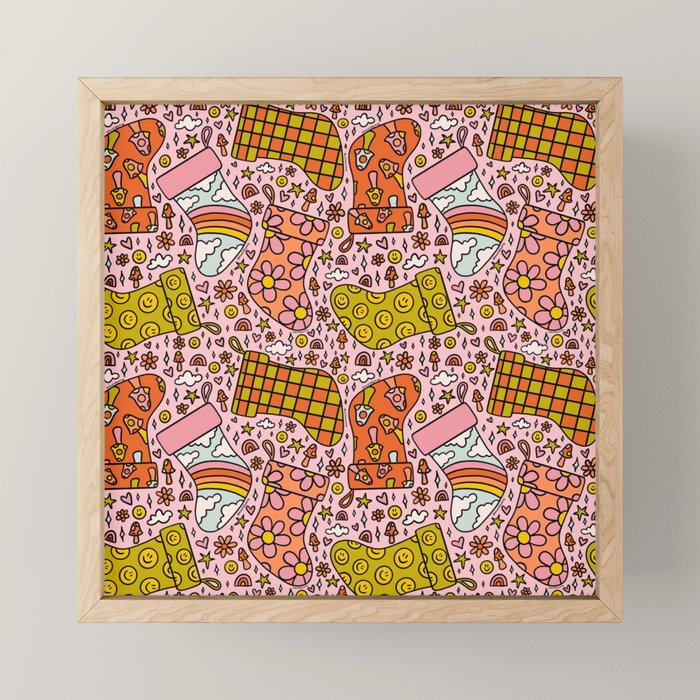 Stocking Print Mini Art Print Gallery Image 1
