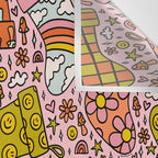 Stocking Print Wall Tapestry Gallery Image 3