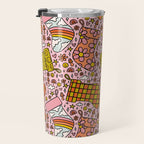Stocking Print Travel Mug Gallery Image 3