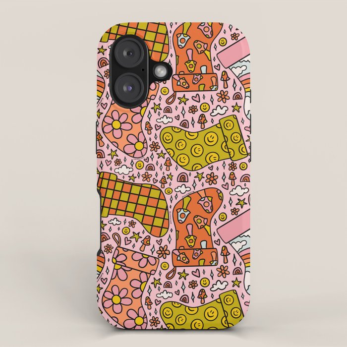 Stocking Print iPhone Case Gallery Image 1