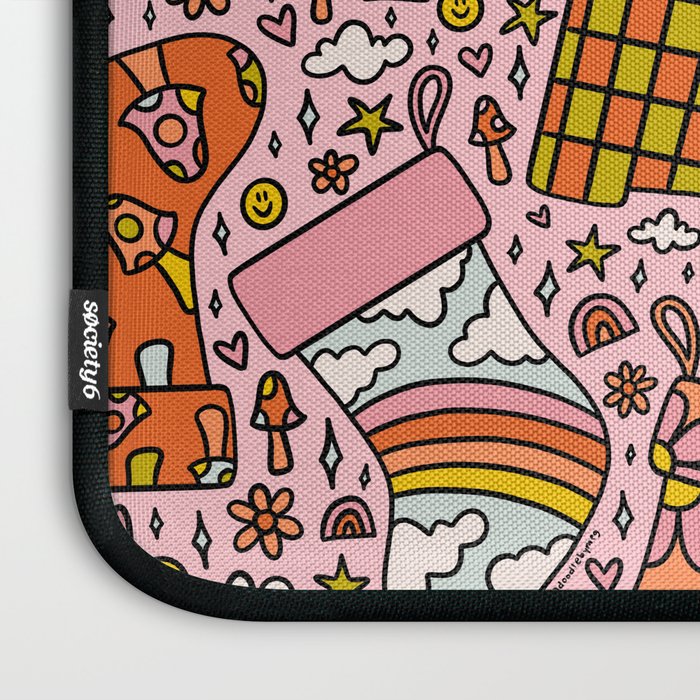 Stocking Print Laptop Sleeve Gallery Image 3
