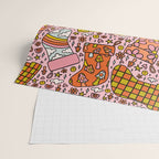 Stocking Print Wrapping Paper Gallery Image 2