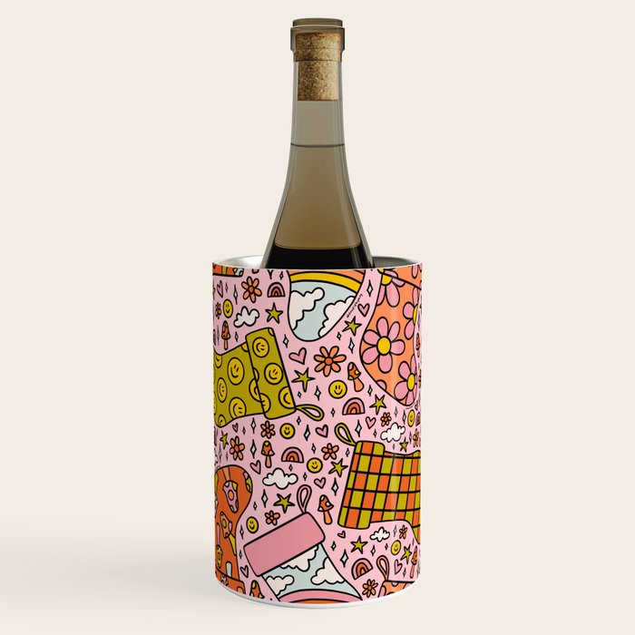 Stocking Print Wine Chiller Gallery Image 2
