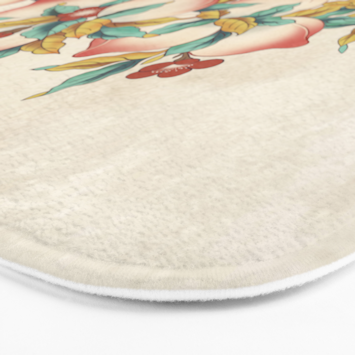 Peaches : Minhwa-Korean traditional/folk art Journal Bath Mat Gallery Image 3