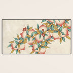 Peaches : Minhwa-Korean traditional/folk art Journal Desk Mat Gallery Image 3