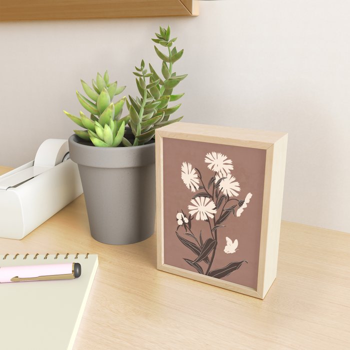 Abstract Flowers 16 Mini Art Print Gallery Image 2