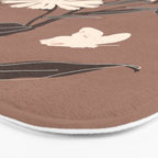 Abstract Flowers 16 Bath Mat Gallery Image 3
