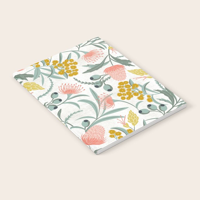Flora Australis White Notebook Gallery Image 1
