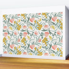Flora Australis White Wall Mural Gallery Image 2